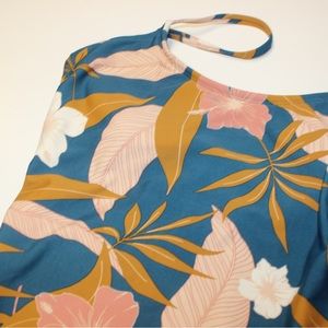 Cute boho one piece swim suit